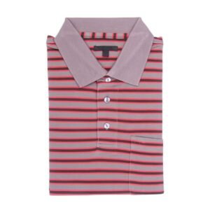 Striped Casual Polo